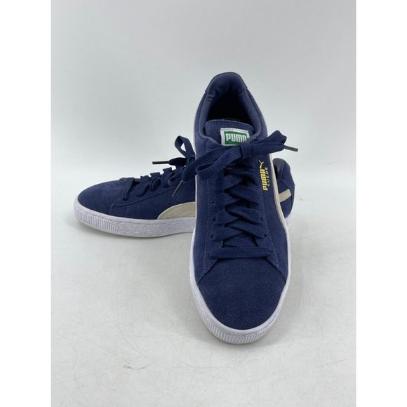 Puma Men's Classic Xxi Sneakers Blue Suede Casual Low Top Lace Up US Size 7.5 - Picture 8 of 16